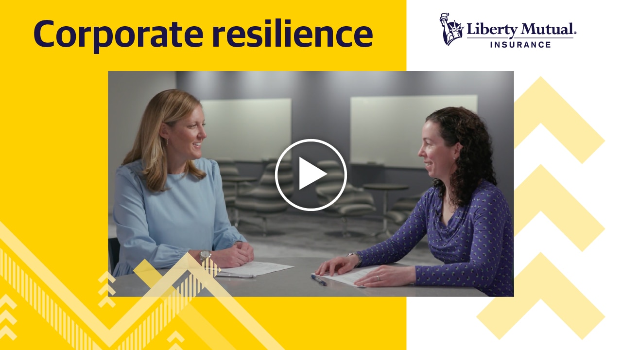 corporate resilience video conversation thumbnail