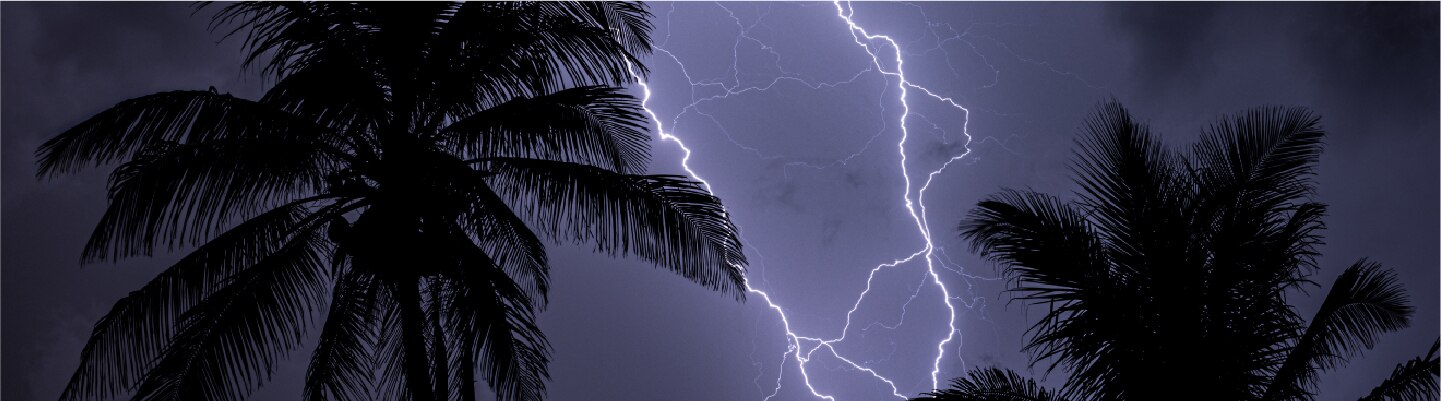 lightning storm